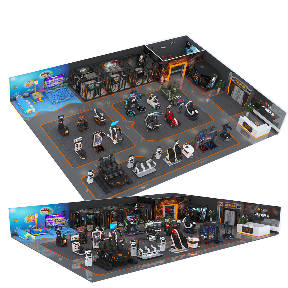Virtual Reatily Game Room Arcade VR Setup 9D VR Amusement Theme Park Kid Playground Indoor Video Games Equipment