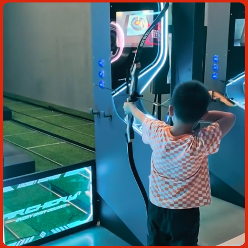 Net Red Multi-Player Indoor Digital Sports Archery Hall Home Real Bow and Arrow Experience with Metal Target VR EQUIPMENT
