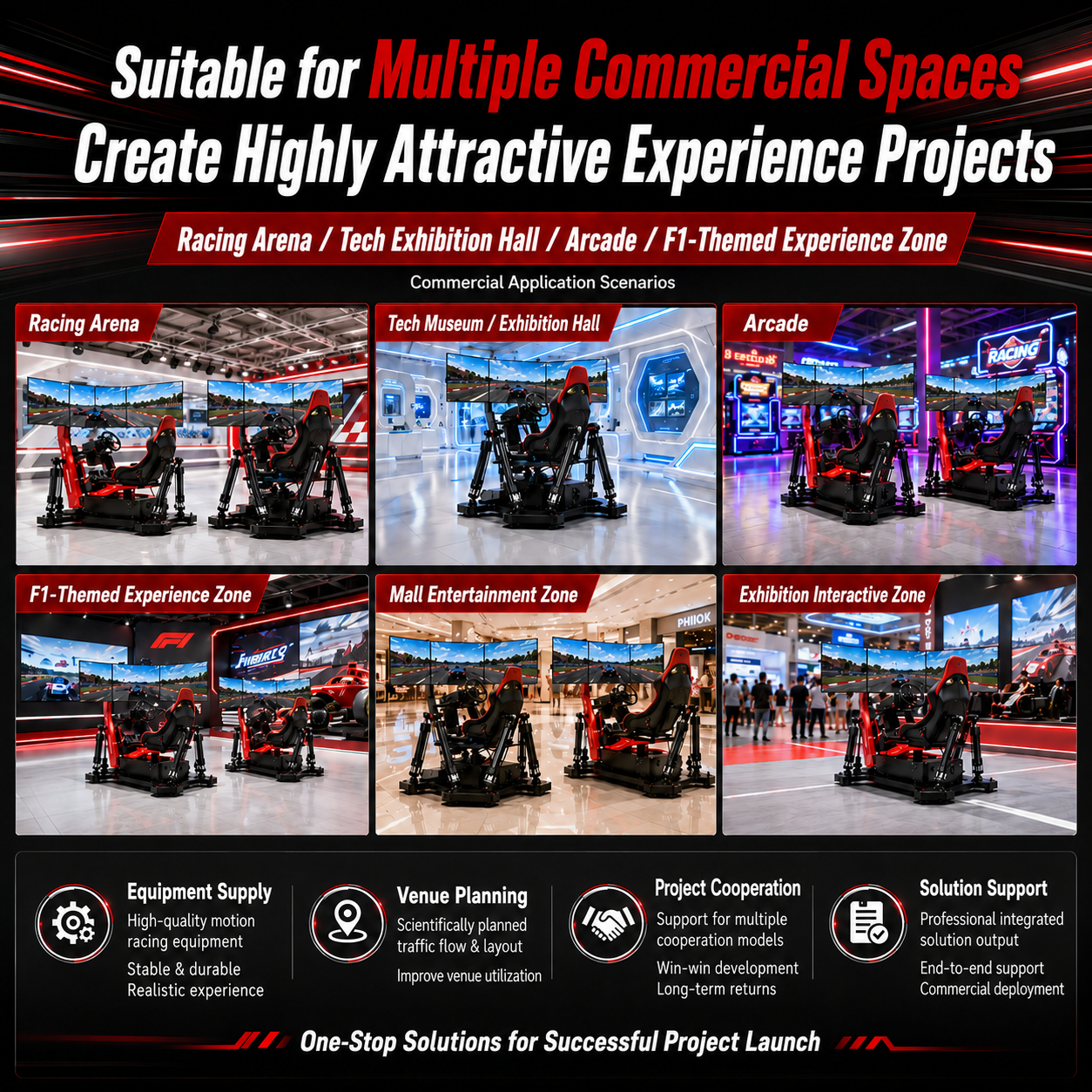 3D Virtual Reality VR Racing Simulator Six-Axis Dynamic Traffic 360-Degree Vr Equipment Playground Indoor Home Shopping Mall