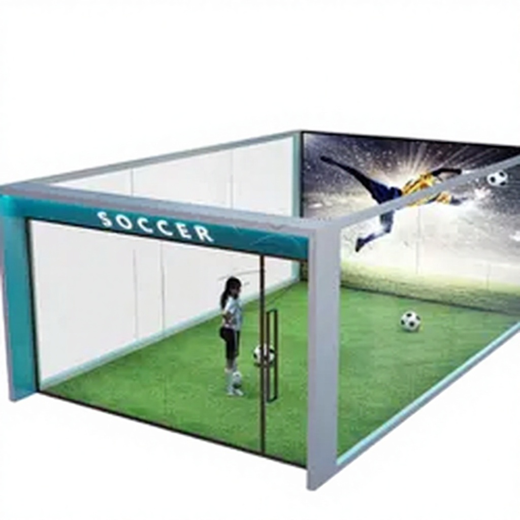 AR Indoor Football Simulator System