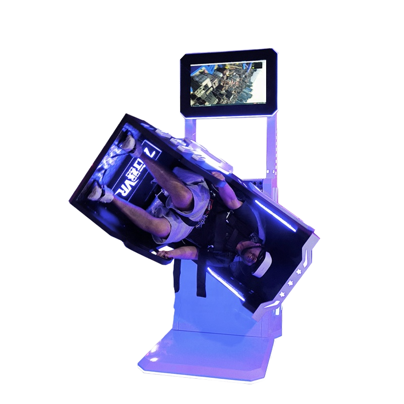 All-In-One VR Aircraft Equipment 360 Degree Rotating Seat Simulation Virtual Reality Flight Roller Coaster Big Shopping Mall