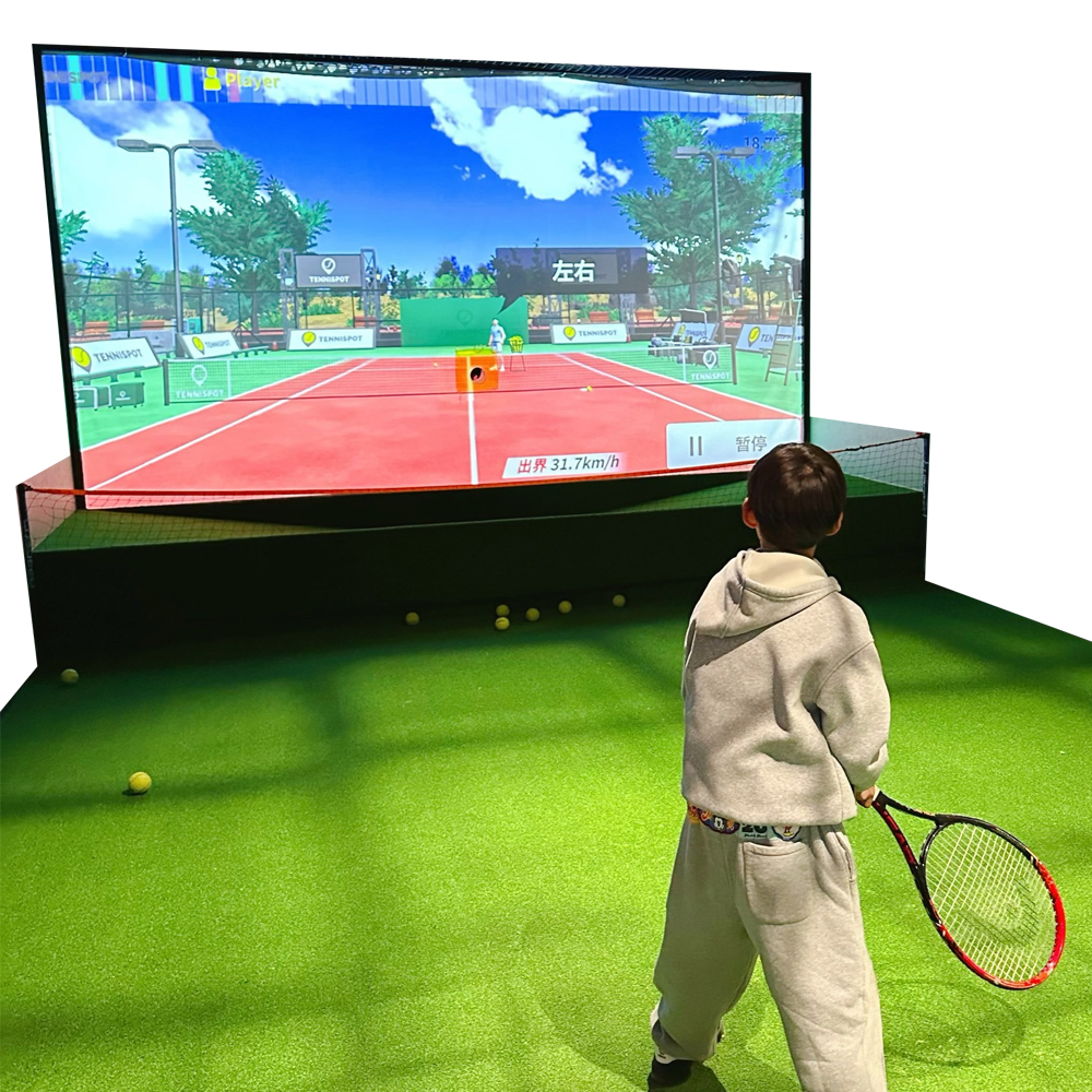 Interactive Tennis Padel Wall Indoor Simulator Digital Sports and Entertainment Equipment Tennis Interactive Games Supplier