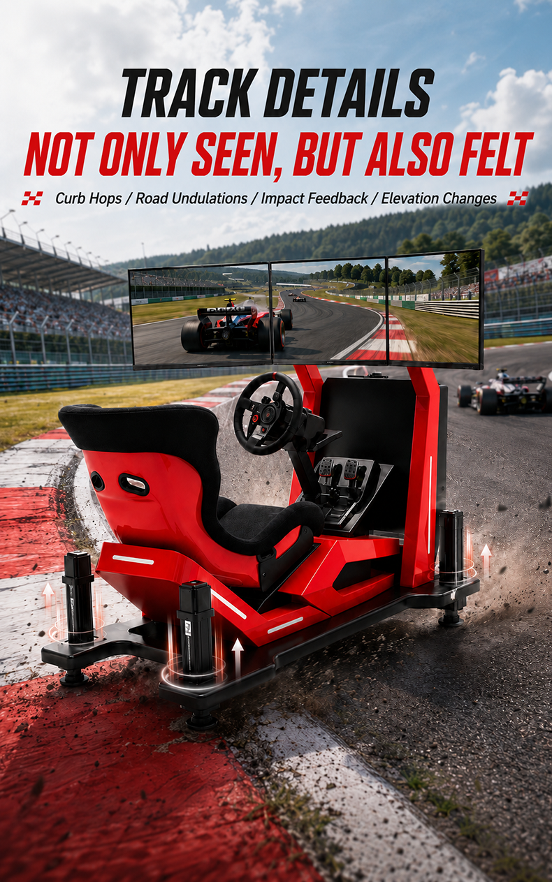 F1 Racing Game Dynamic Cockpit
