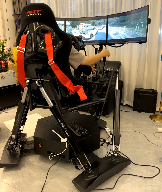 3D Virtual Reality VR Racing Simulator Six-Axis Dynamic Traffic 360-Degree Vr Equipment Playground Indoor Home Shopping Mall