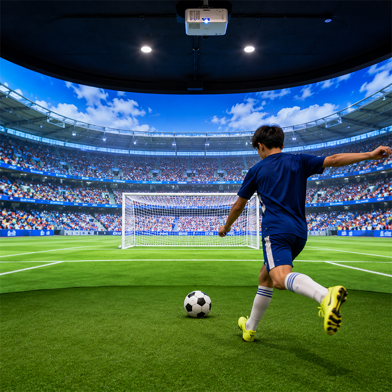 Indoor AR Interactive Football Sport Games Simulator