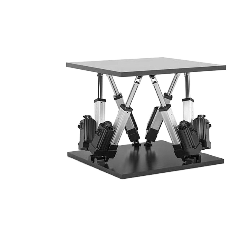 Manufacturer's Indoor 6 Degrees Freedom Motion Platform Swing Test Bench Metal Material for Home Use Vr Equipment Shopping Malls