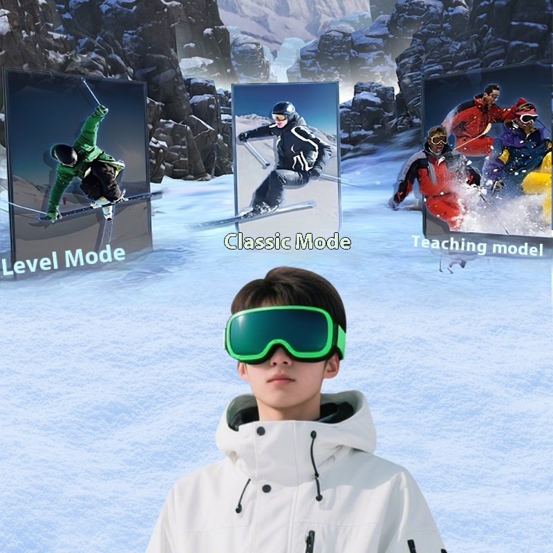 Large 9D VR Ski Machine All-in-One Indoor Interactive Virtual Reality Arcade Somatosensory Simulation Game VR Equipment