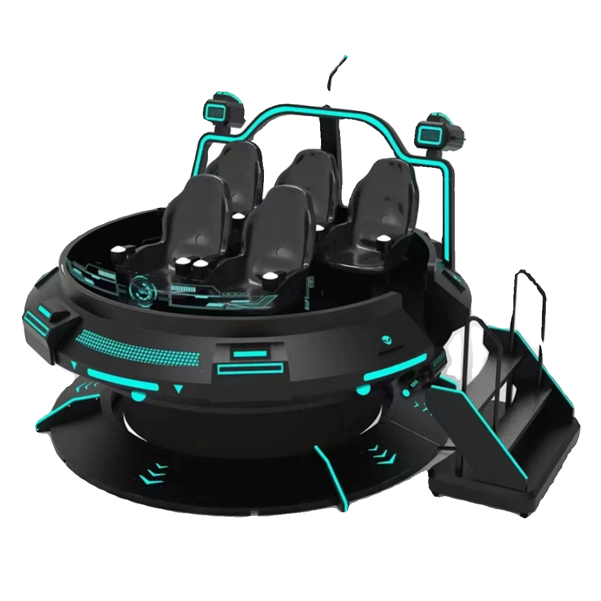9D Metaverse Theater VR Flying Saucer