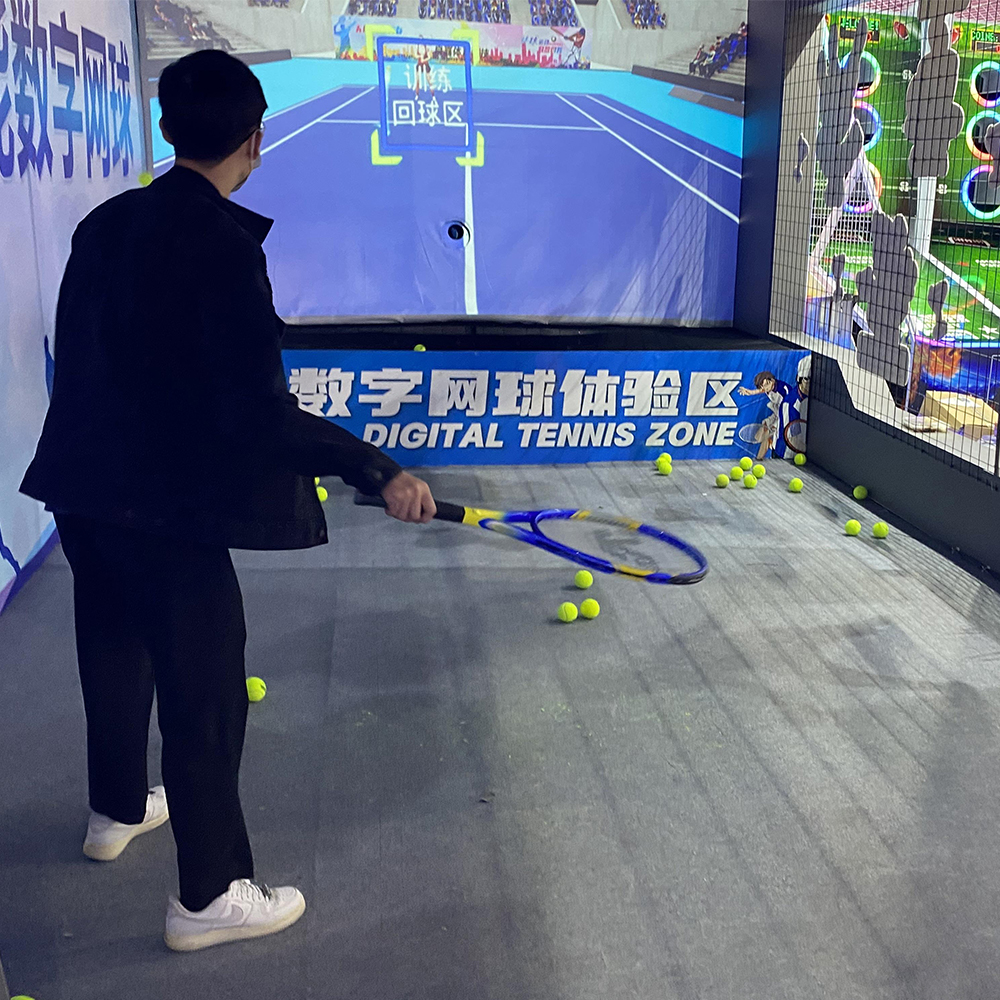 Indoor Paddle Tennis Simulator Trainer Steel