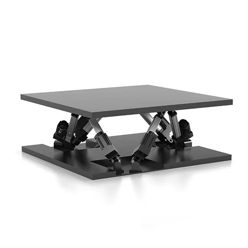 Manufacturer's Indoor 6 Degrees Freedom Motion Platform Swing Test Bench Metal Material for Home Use Vr Equipment Shopping Malls