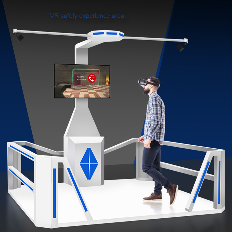 VR Interactive Training Experience Center Equipment Metal Firefighting Simulation Emergency Safety Education for Construction