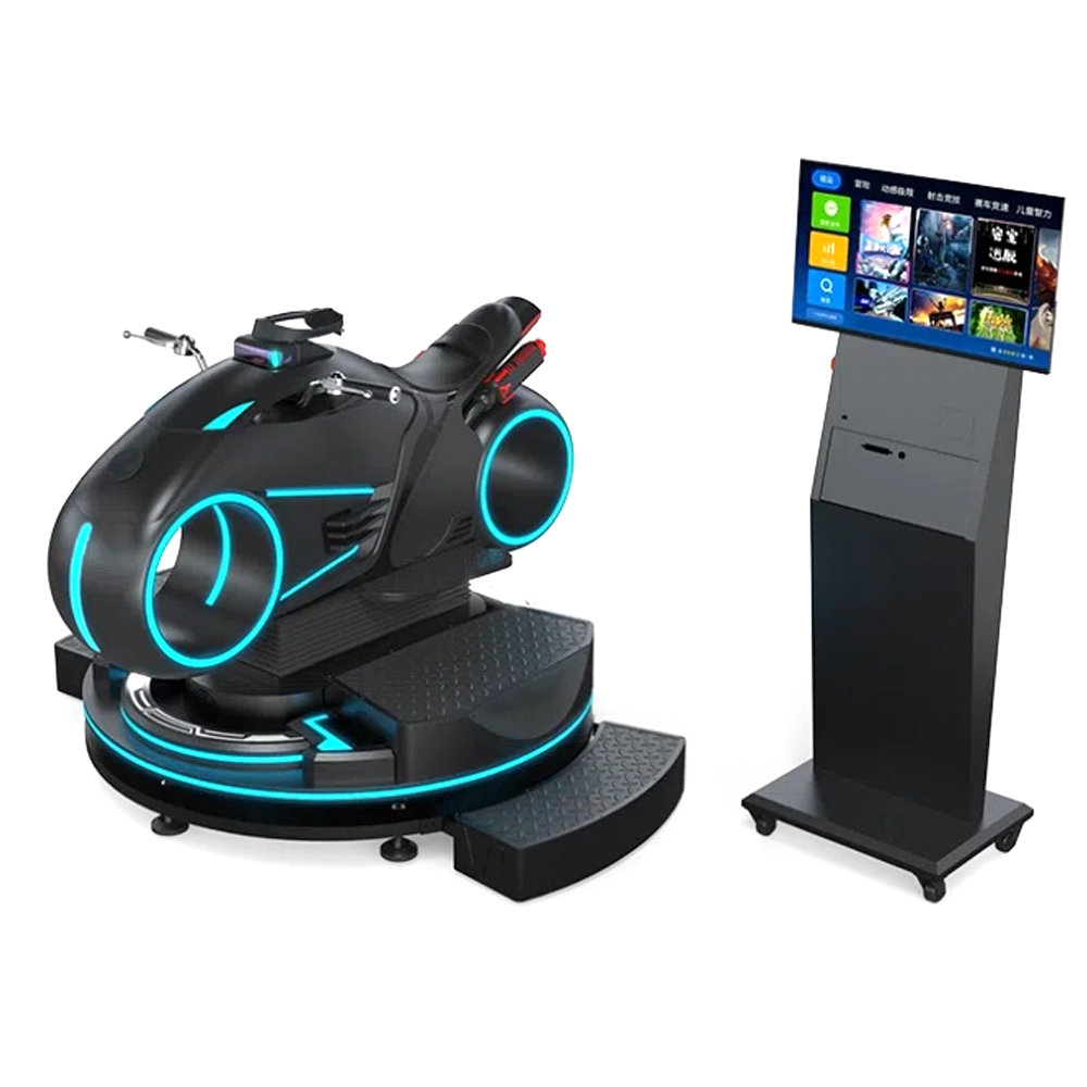 Full Vr Set with Vr Motorcycle E Helmets 46 Vr Equipment Motorcycle Simulator Machine