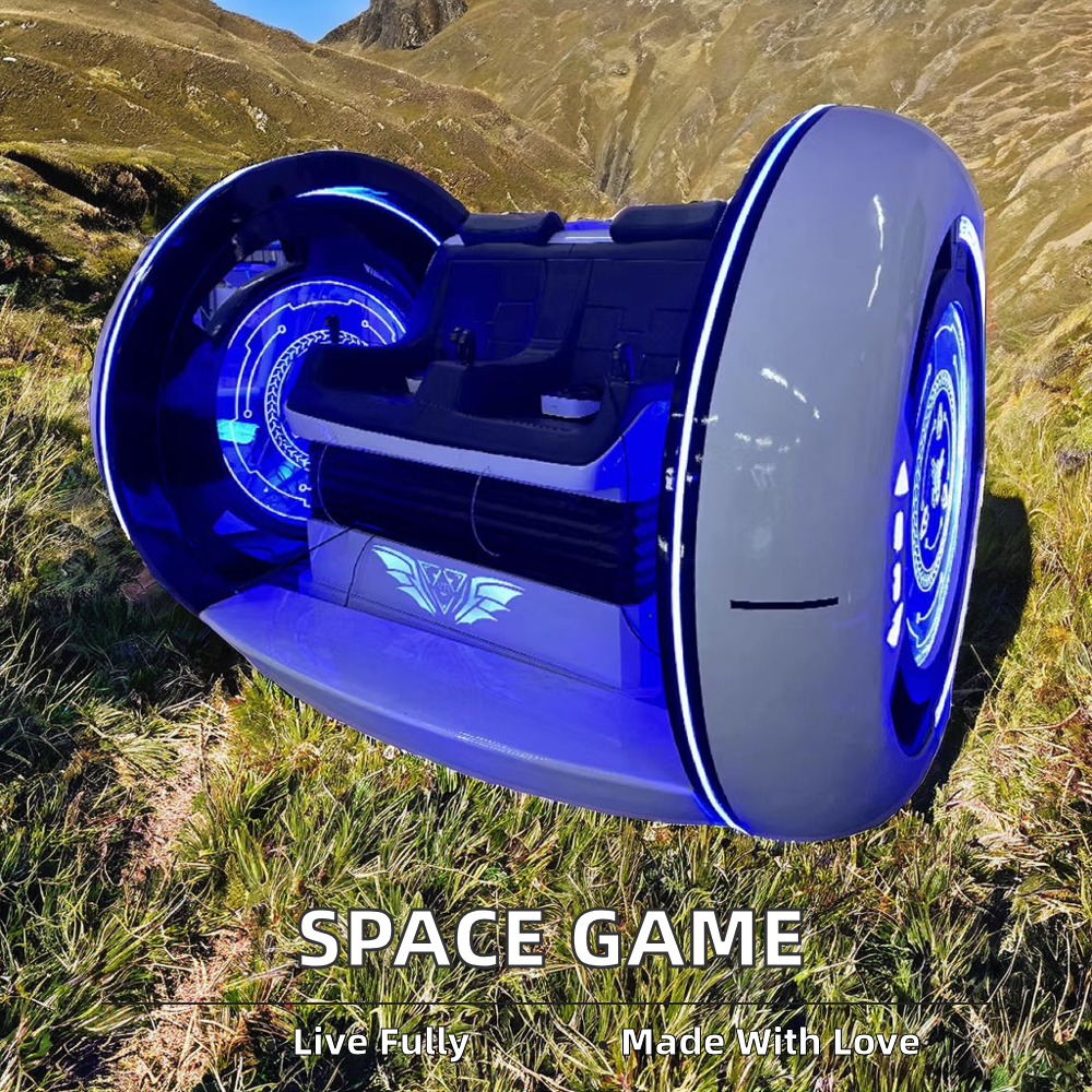 Aluminum 9D Racing Game Virtual Reality Space Simulator VR Equipment for Indoor/Outdoor Use for Home School Shopping Mall
