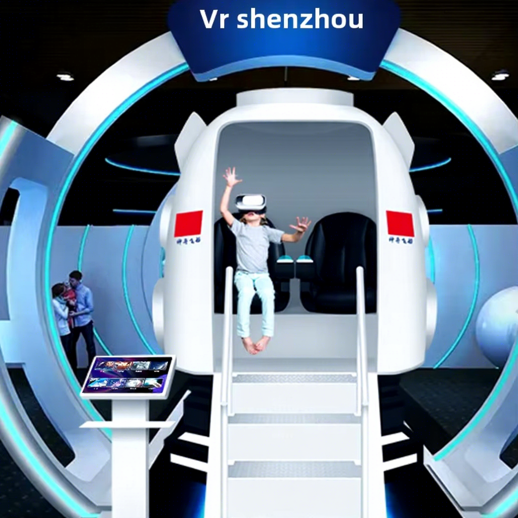 Large-Scale 9D Virtual Reality Indoor Display Racks Space Capsule Aerospace Fly Simulation Vr Equipment for Educational