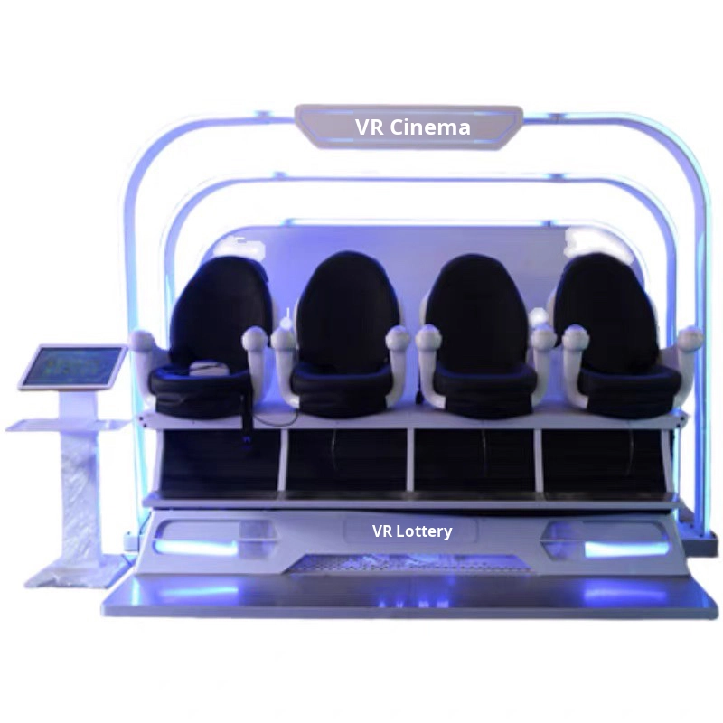 All-In-One 9D Theater VR Game Console Somatosensory Virtual Reality Vr Equipment Double Simulation Experience Metal Indoor Large