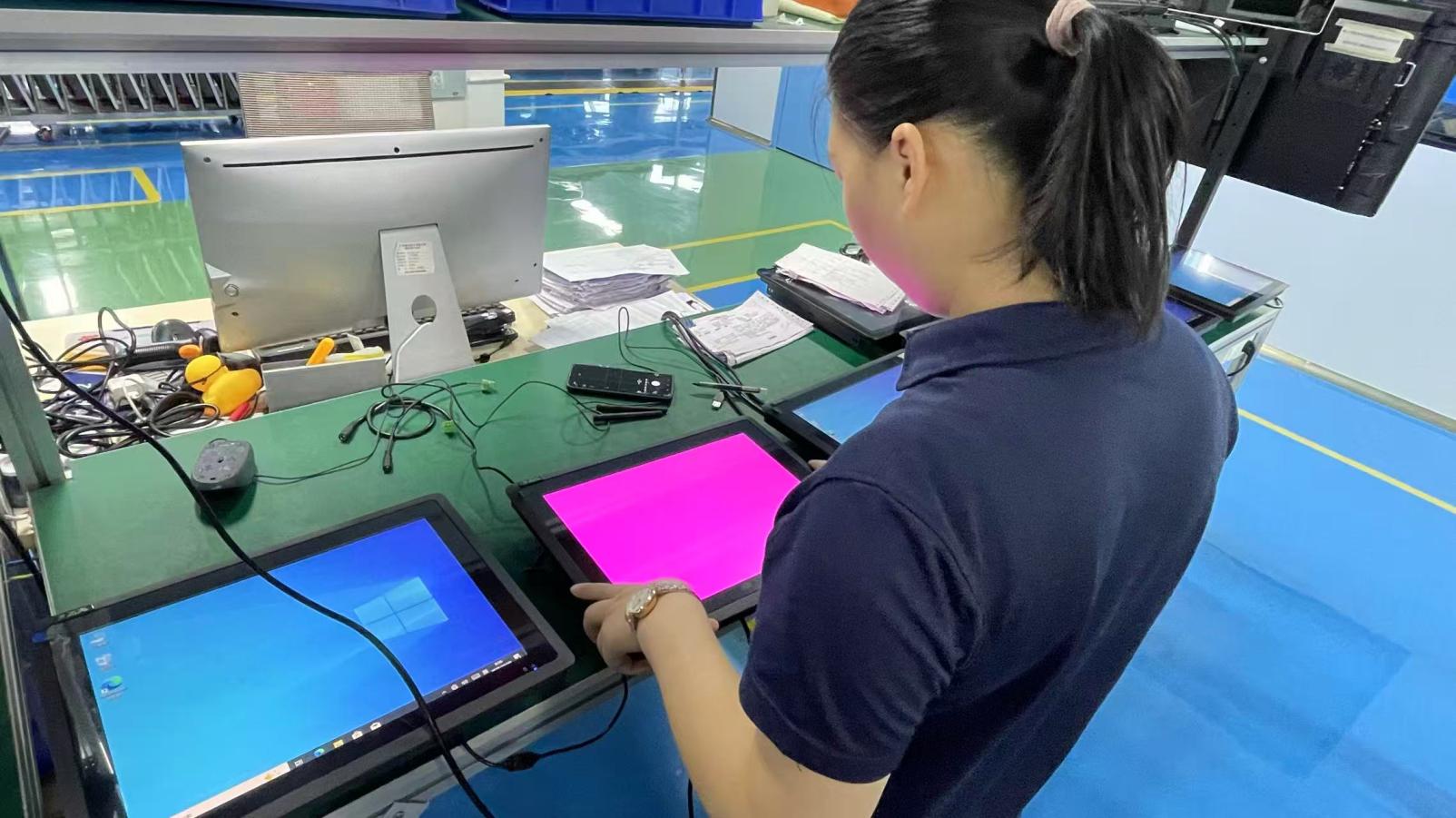 Quality control testing area