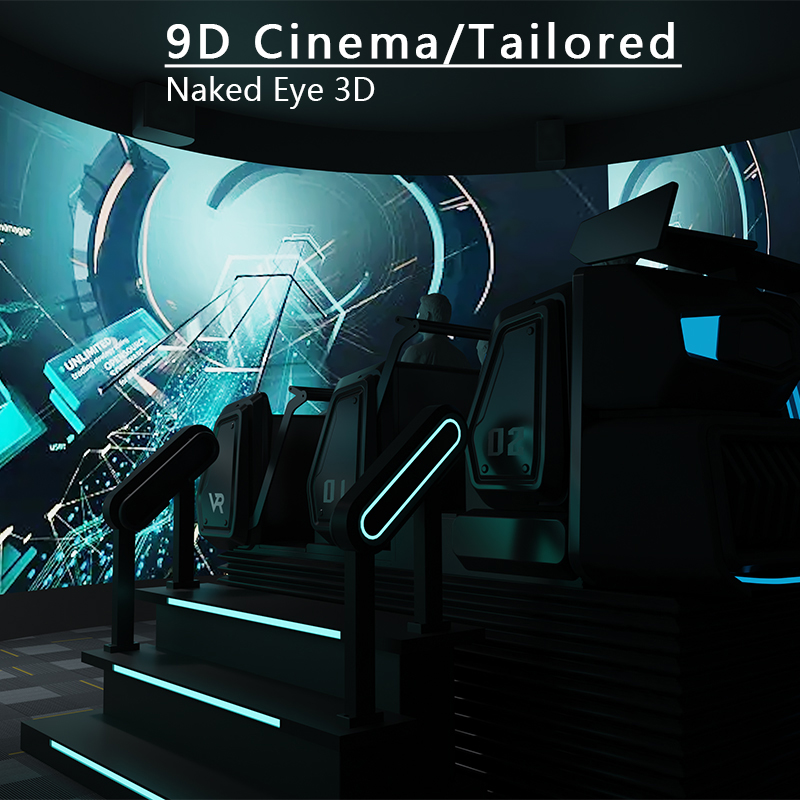 Flying Cinema 5D/7D/9D Smart Metaverse VR System Customizable Naked Eye 3D Simulator for Indoor Schools New Virtual Reality