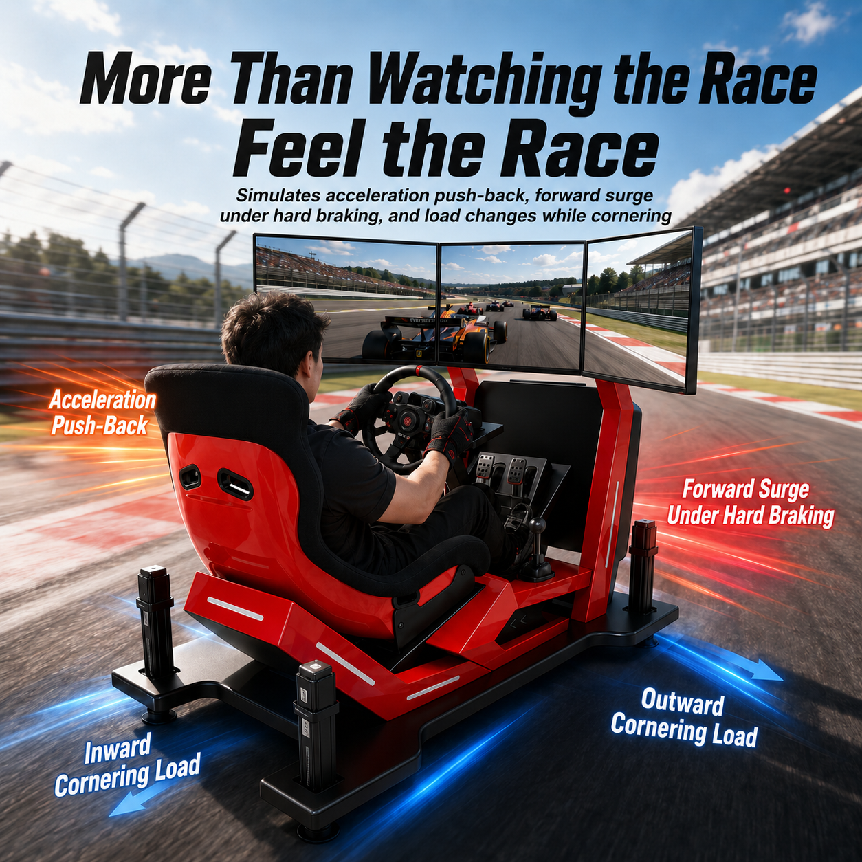 3D Virtual Reality VR Racing Simulator Six-Axis Dynamic Traffic 360-Degree Vr Equipment Playground Indoor Home Shopping Mall
