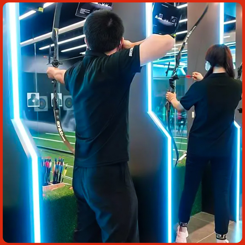 Net Red Multi-Player Indoor Digital Sports Archery Hall Home Real Bow and Arrow Experience with Metal Target VR EQUIPMENT