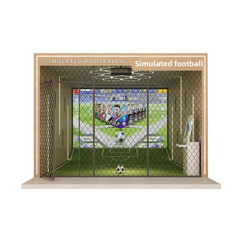 Indoor Interactive Projection Smart Simulated Football Children's Entertainment Digital Sports Kicking Game Equipment Model