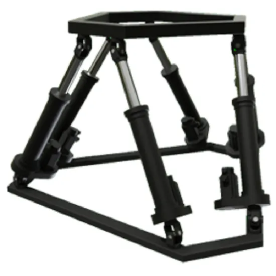 6-Dof Indoor Metal Platform with Six Angle Movements for Various Training Simulators Vr Equipment for Home or Shopping Mall Use