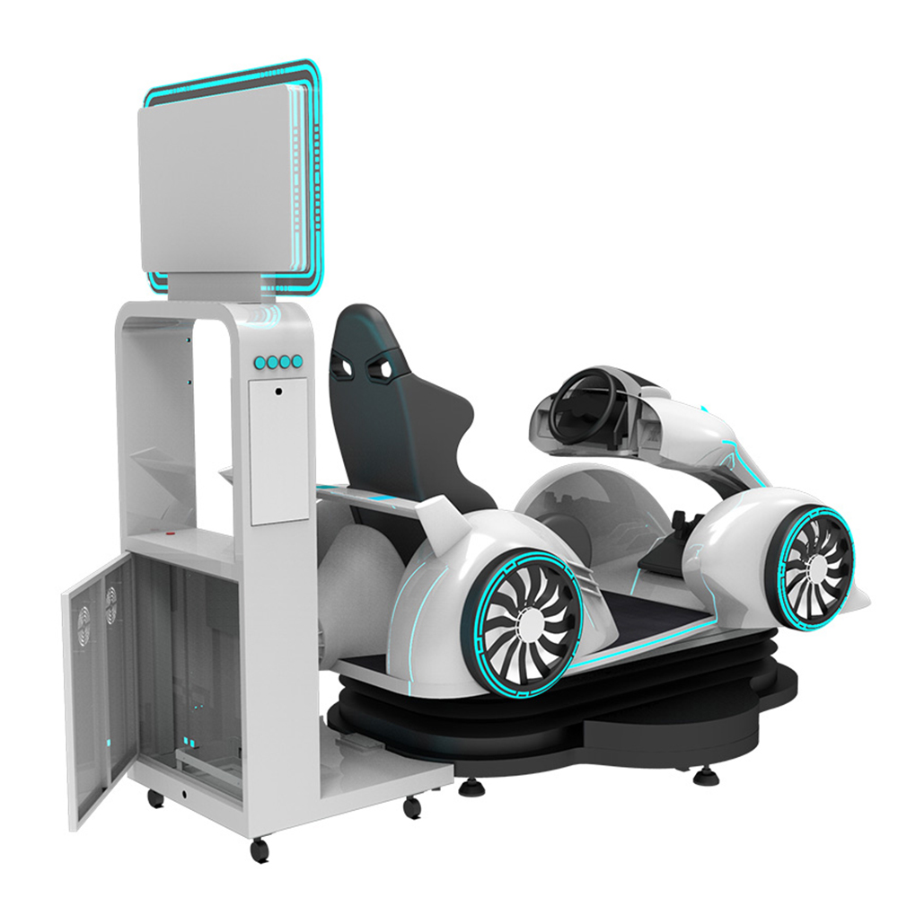 Factory 9d Vr Indoor Car Racing Virtual Reality Game Simulator Kids Amusement Park Rides Vr Equipment