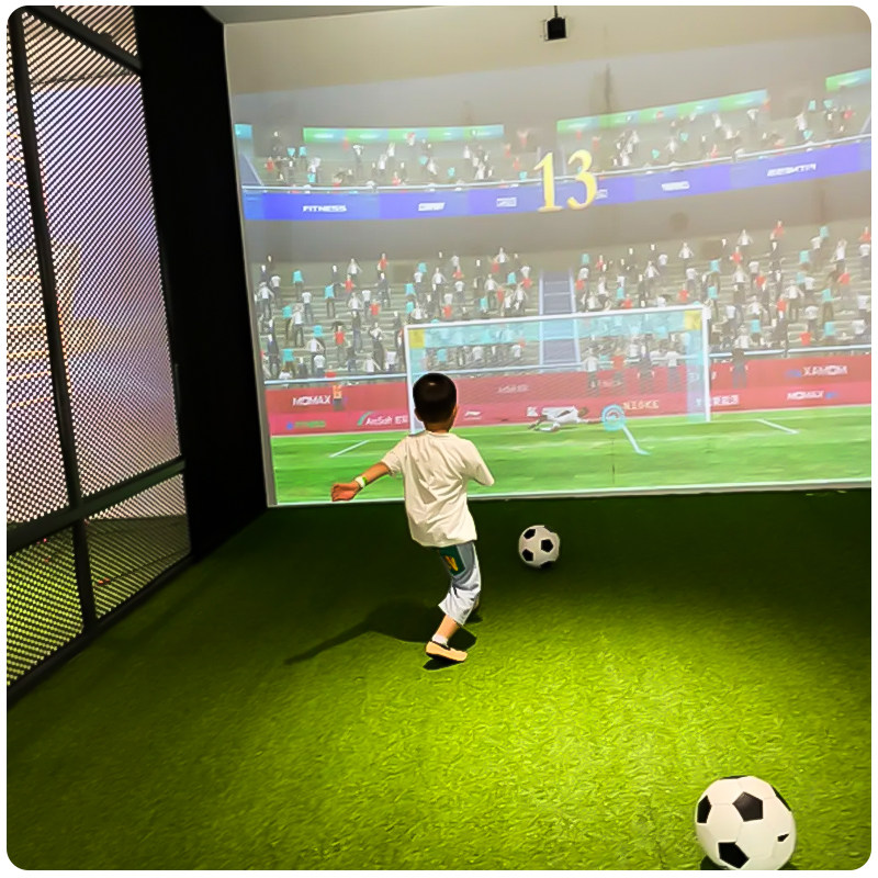 Indoor Interactive Projection Smart Football Equipment