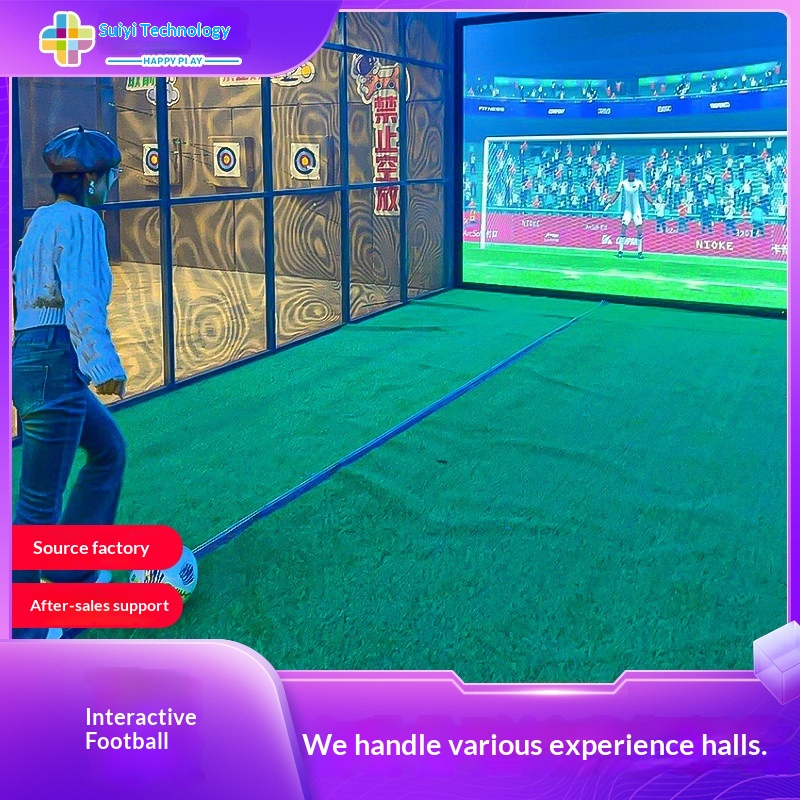 Indoor Interactive Projection Smart Simulated Football Children's Entertainment Digital Sports Kicking Game Equipment Model