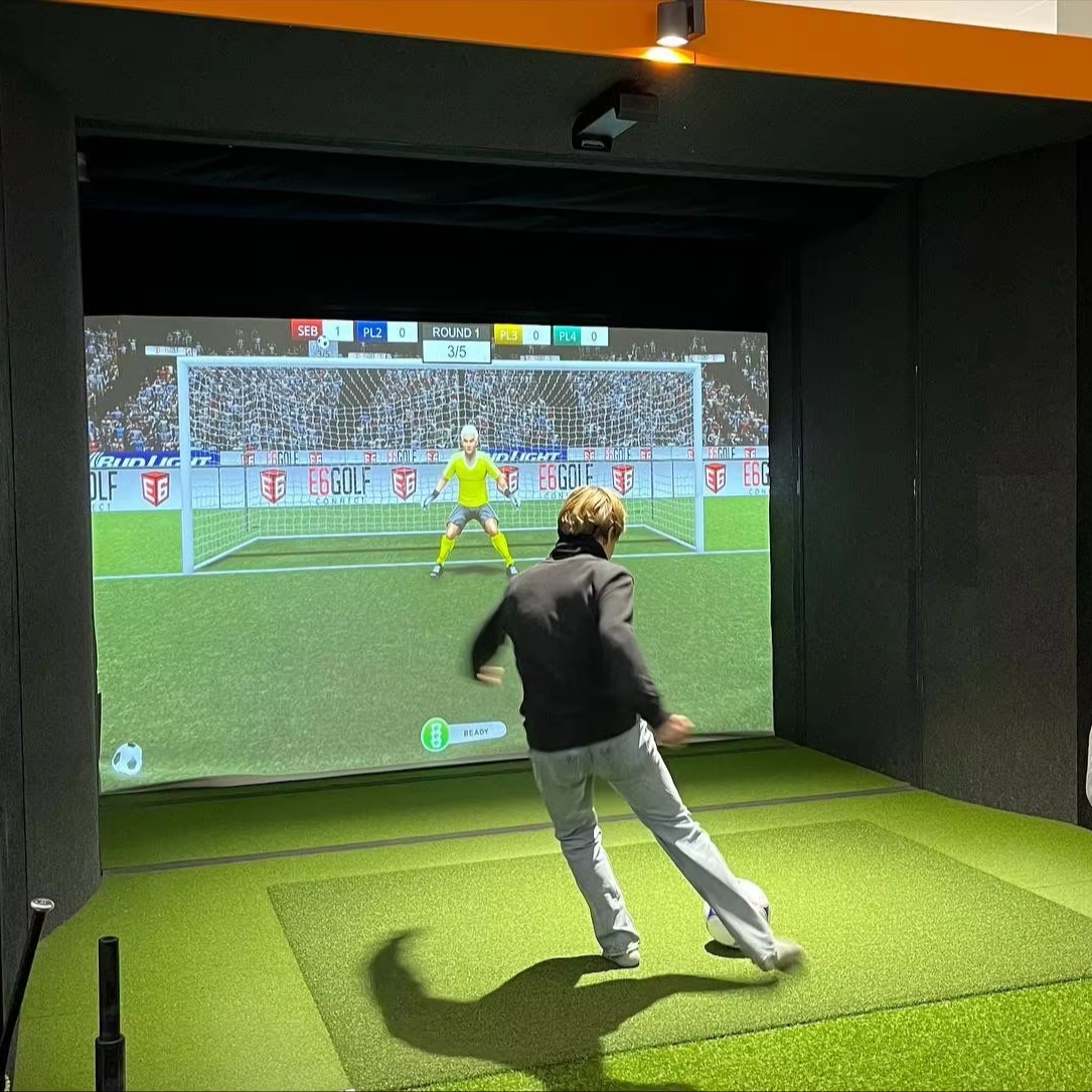 Indoor Ar Interactive Football Sport Games Simulator Kids American Football Simulator