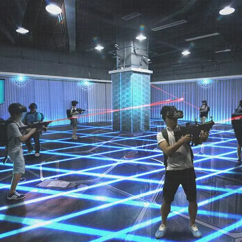 Large VR Equipment Free Simulation Game Indoor Interactive Battle Metal Walking Home Multiplayer Competitive Cooperation Online