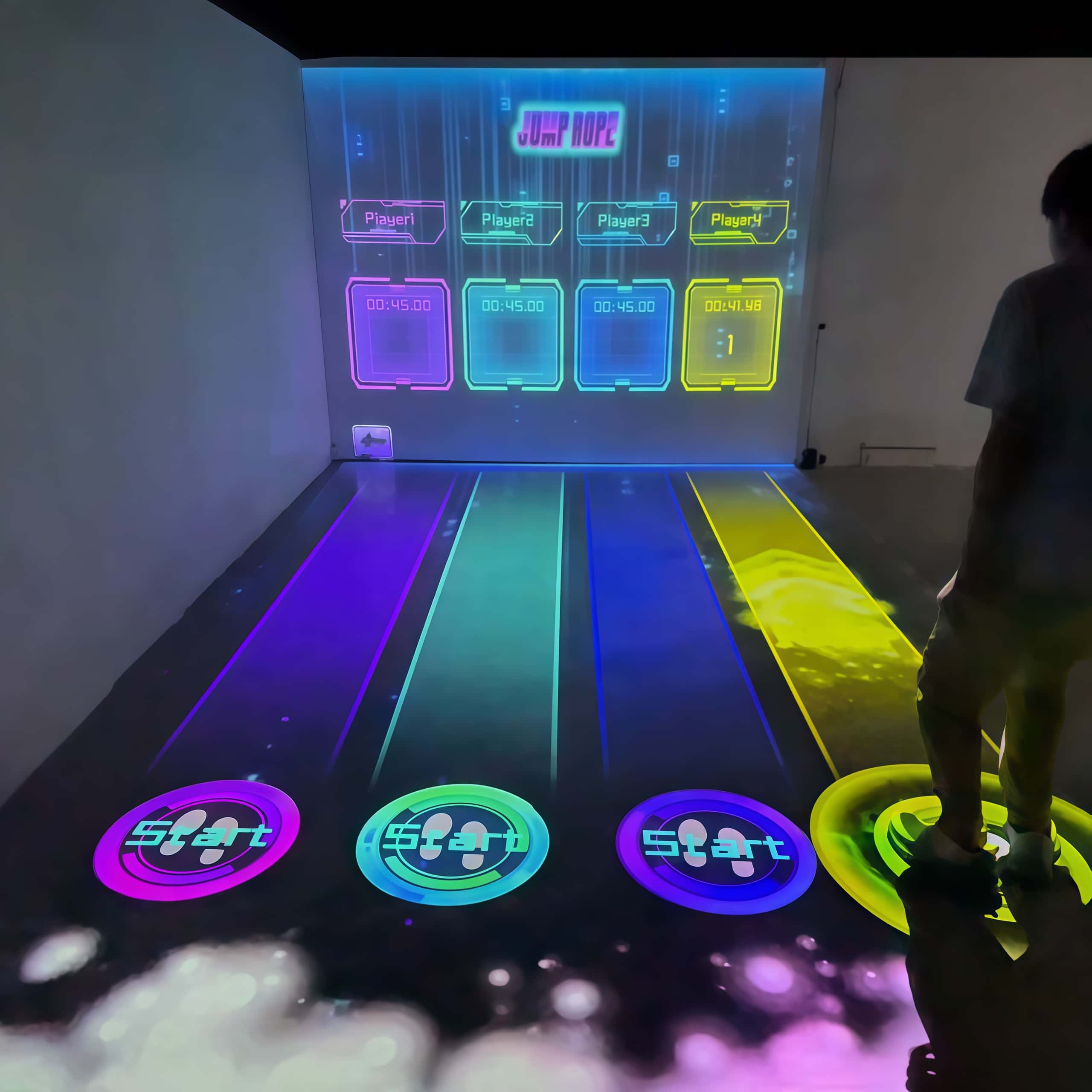 Children's Educational Dream Chaser Series Glass Laser Light Source Interactive Holographic Wall Projection Game