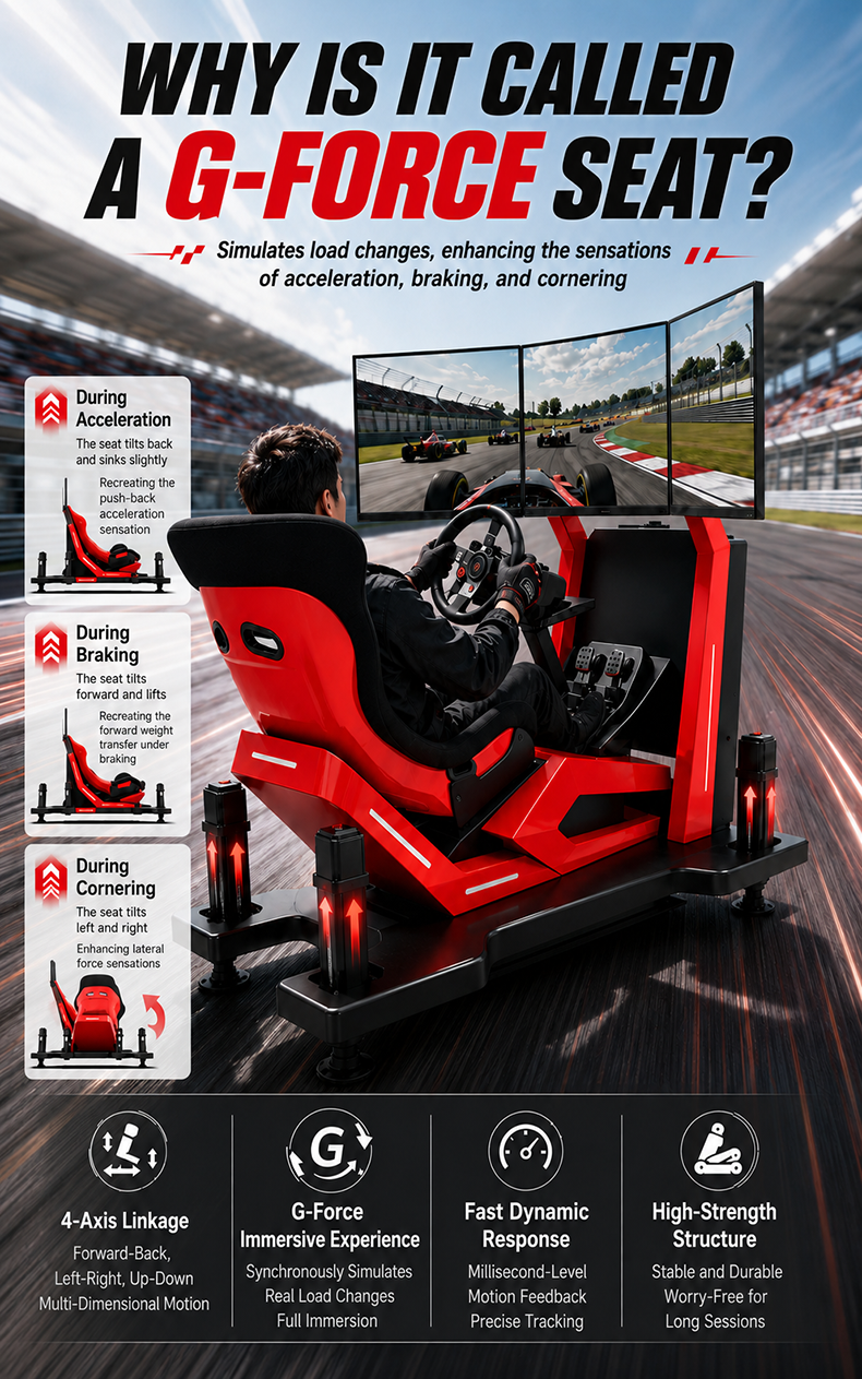 Racing Simulator for F1 Game Cockpit
