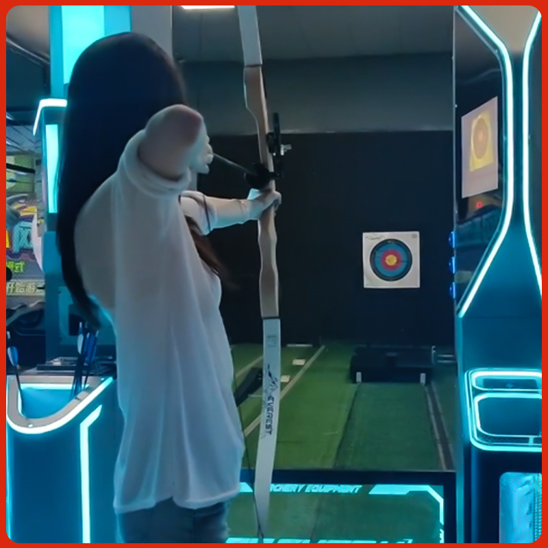 Net Red Multi-Player Indoor Digital Sports Archery Hall Home Real Bow and Arrow Experience with Metal Target VR EQUIPMENT