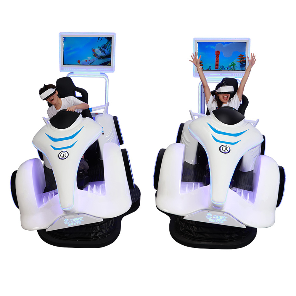 New 9D VR Driving Game Simulator Indoor Amusement Product Franchise Virtual Reality Vr Racing Karting Cart Games Metal Material