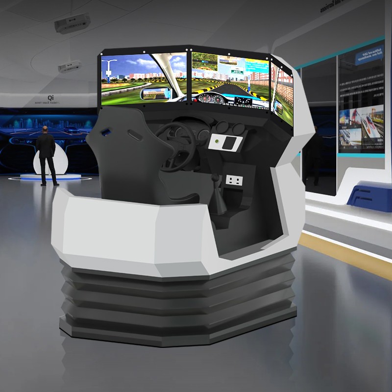 VR Car Driving Simulator Virtual Training System for Driving School & Home Shopping Mall Suitable Test Subject 2 & 3 Equipment